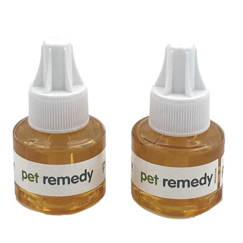Pet Remedy conjunto de 2 recargas 40ml difusor calmante natural para cães e gatos