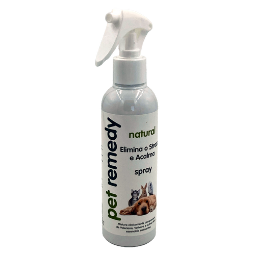 Pet Remedy spray calmante 200ml para cães e gatos reduz stress e ansiedade